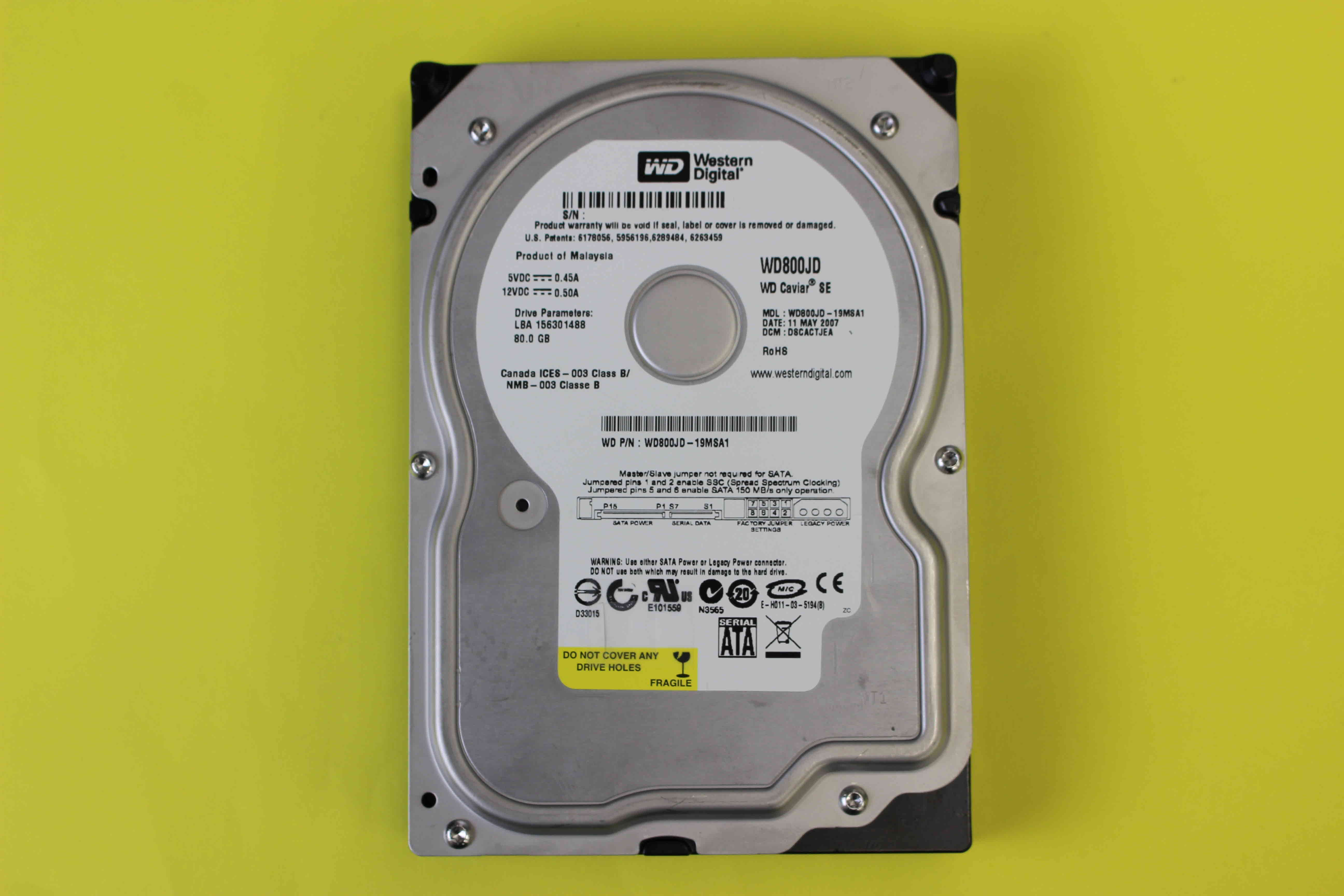 HDD モーター故障