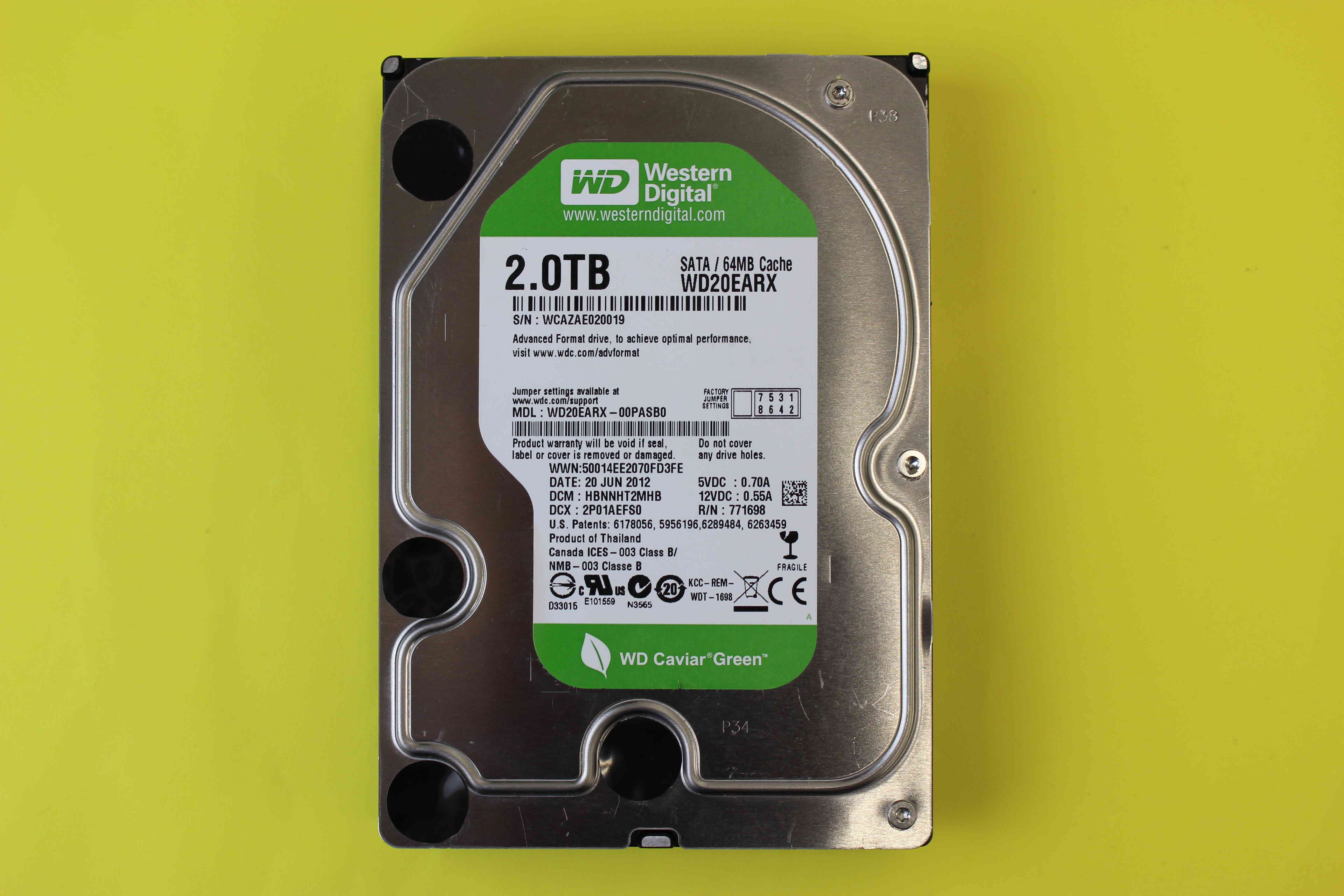 HDD モーター故障