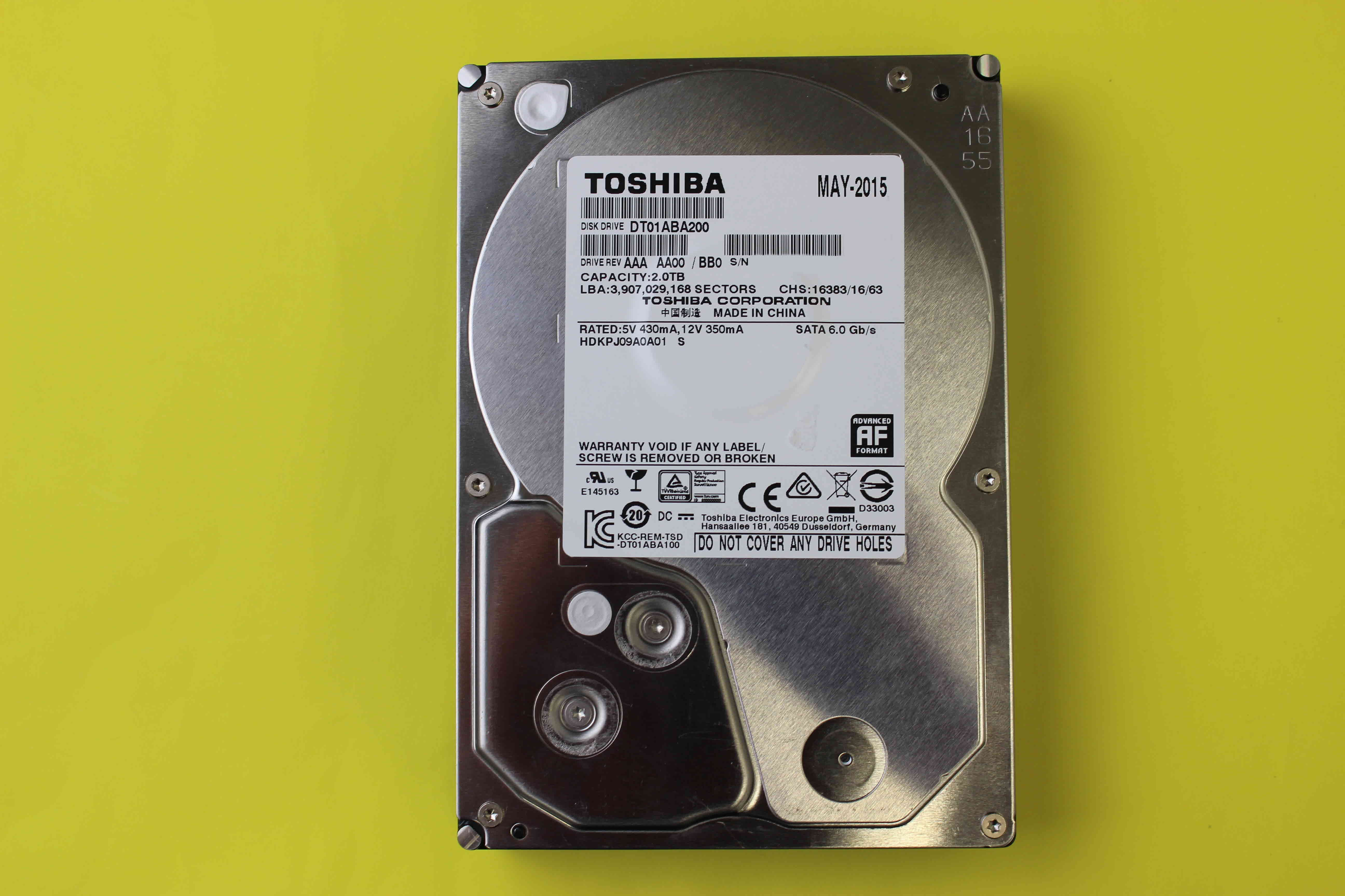 HDD モーター故障