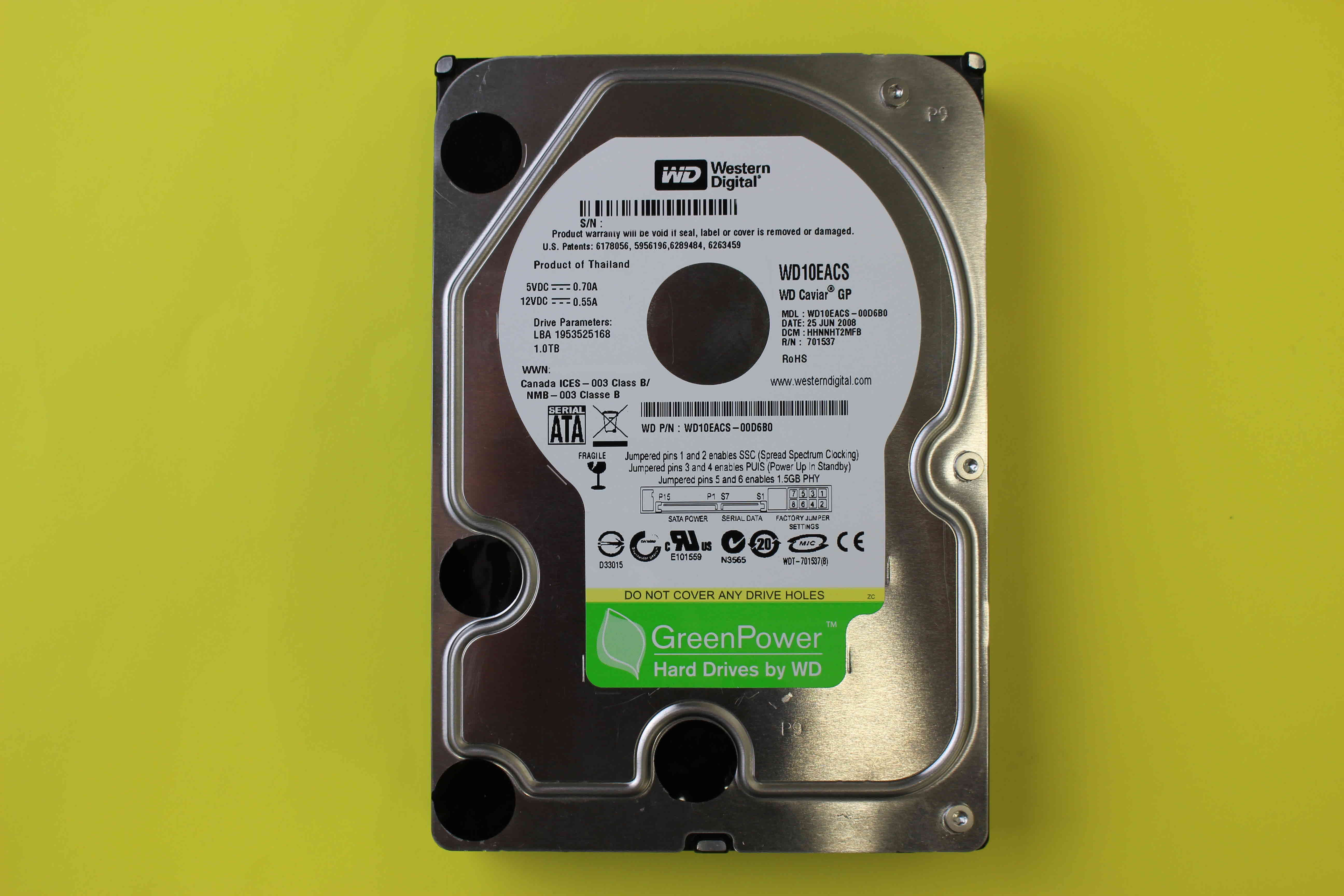 HDD モーター故障