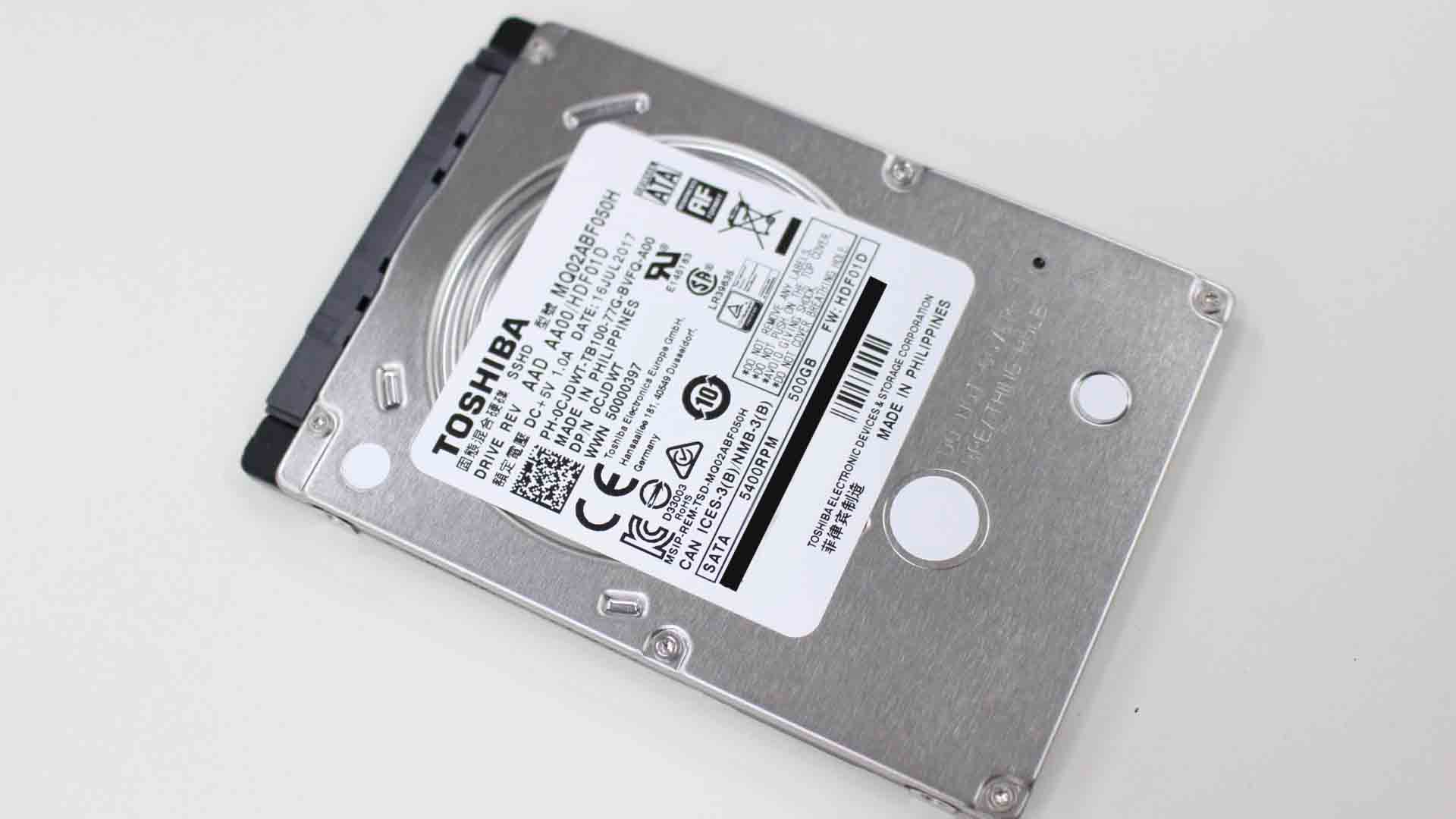 HDD モーター故障