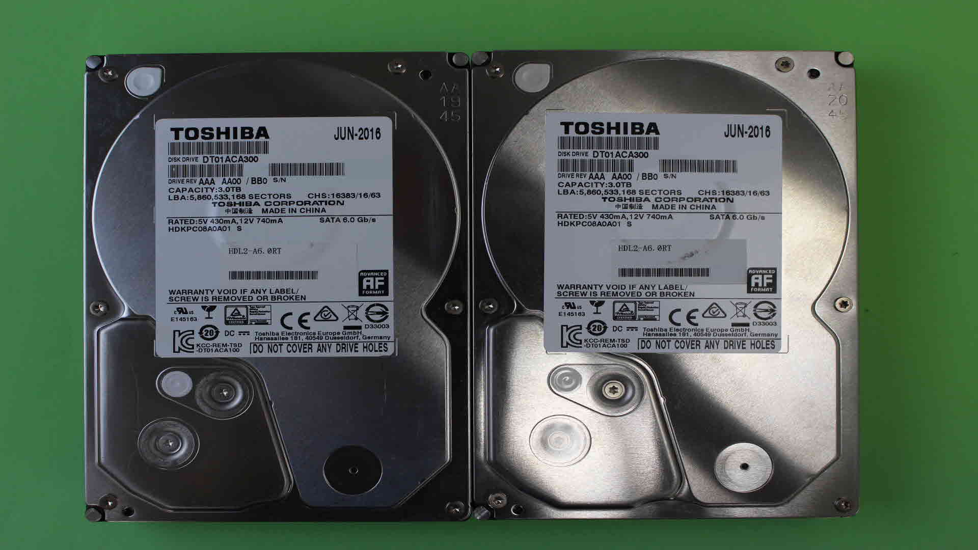 HDD モーター故障