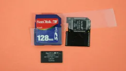 SDカード SandiskのSD(128MB)カードが認識しない。