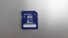 SDカード ELECOM製SDカードをフォーマットしてしまった。