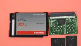 SDカード Sandisk Sandisk UltraのCFカード(32GB)が認識しない。