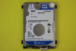 HDD Westerndigital WD5000LMVW-11VEDS3 が認識しない。