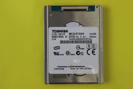 HDD Toshiba(MK2431GAH)から異音が発生し、認識できない。