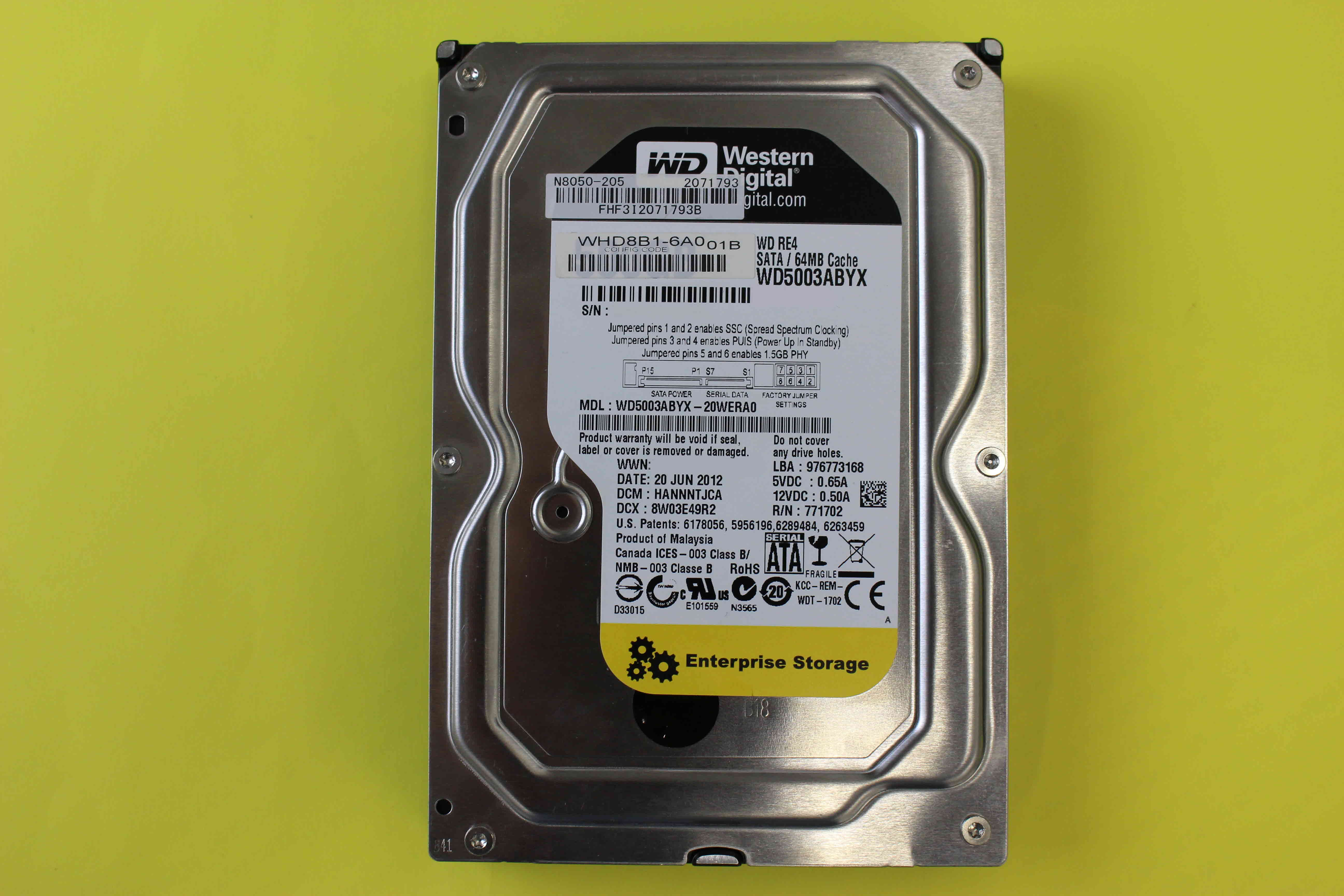 wd5003abyx-20wera0-recovery