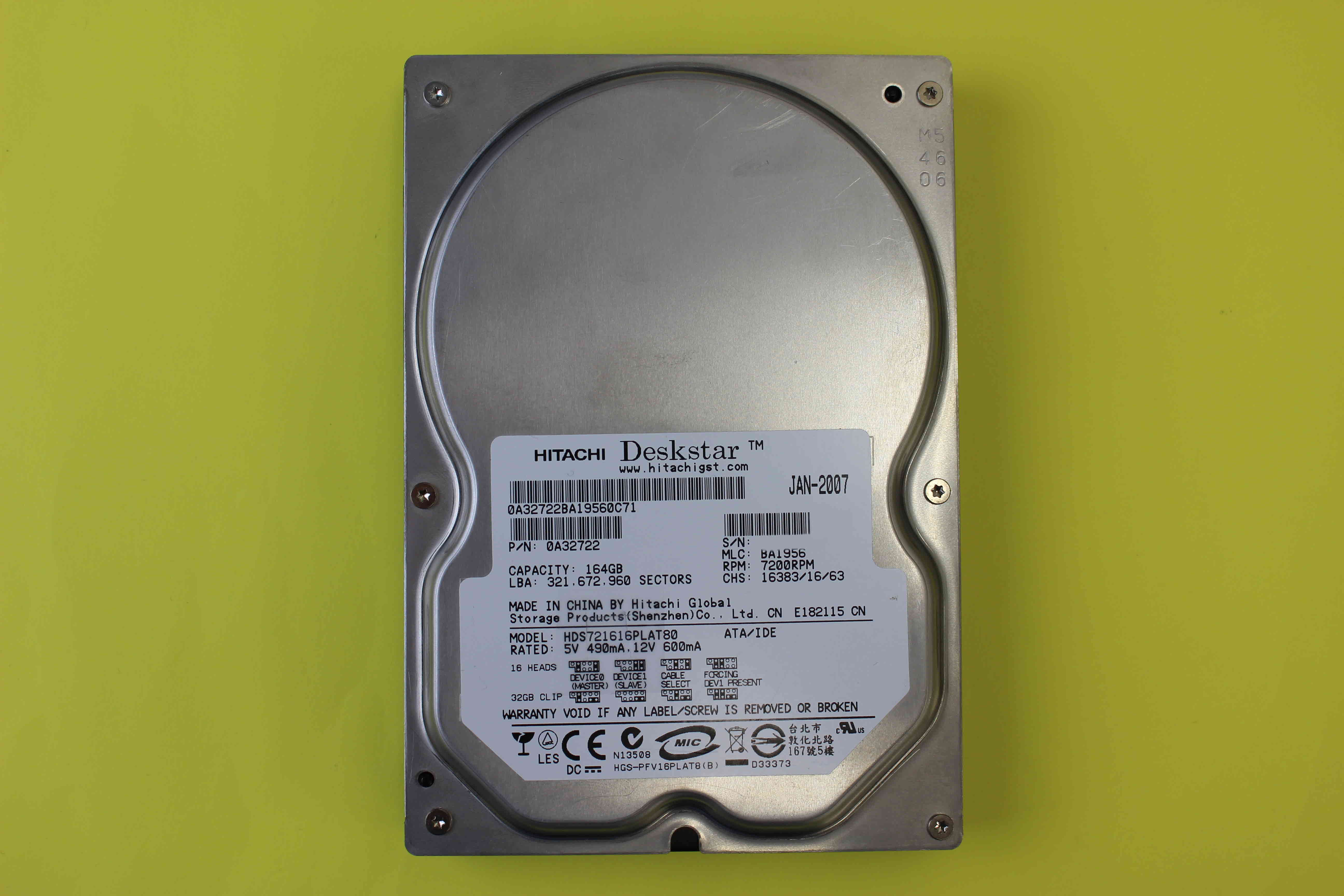 hds721616plat80-recovery