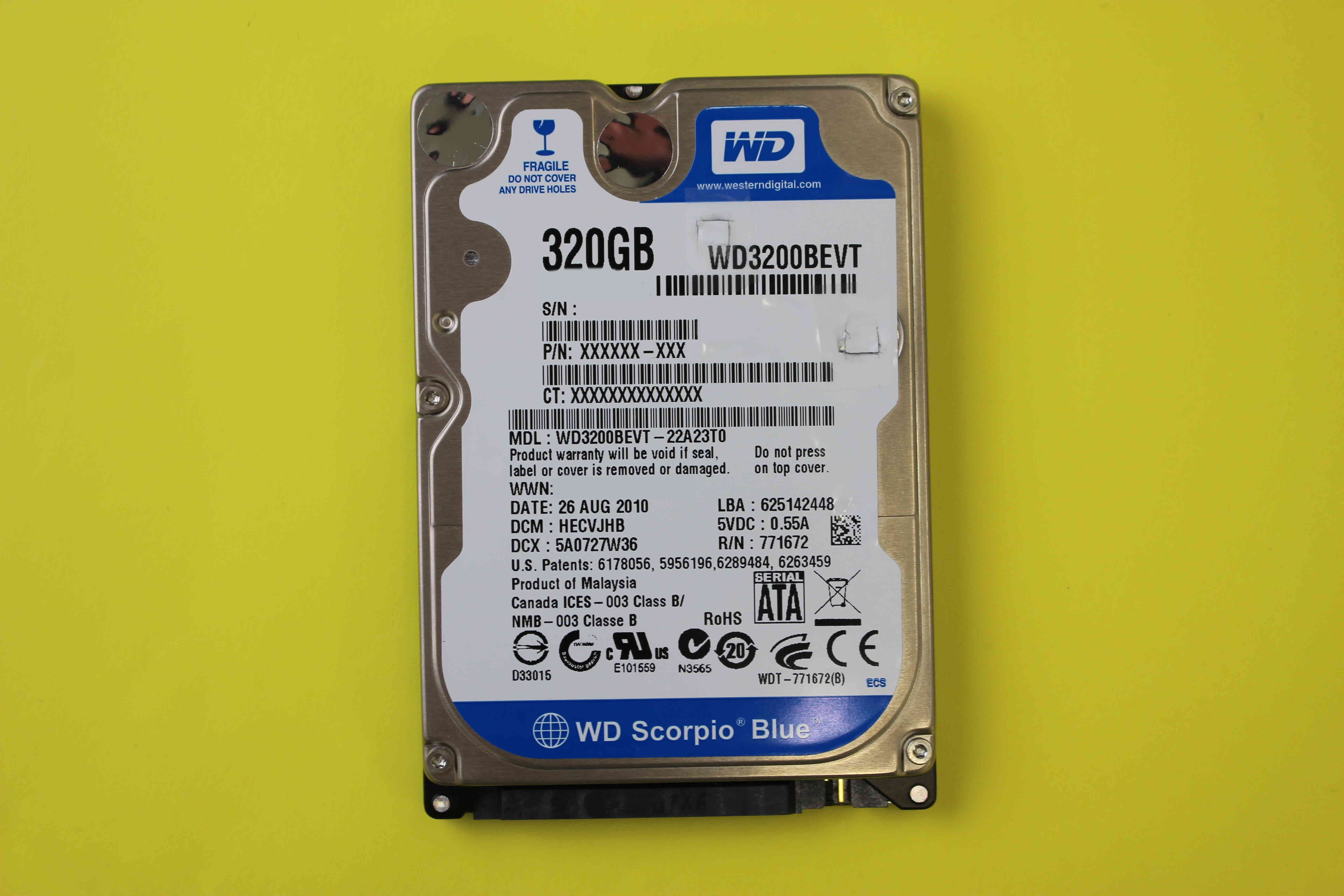 wd3200bevt-22a23t0-recovery