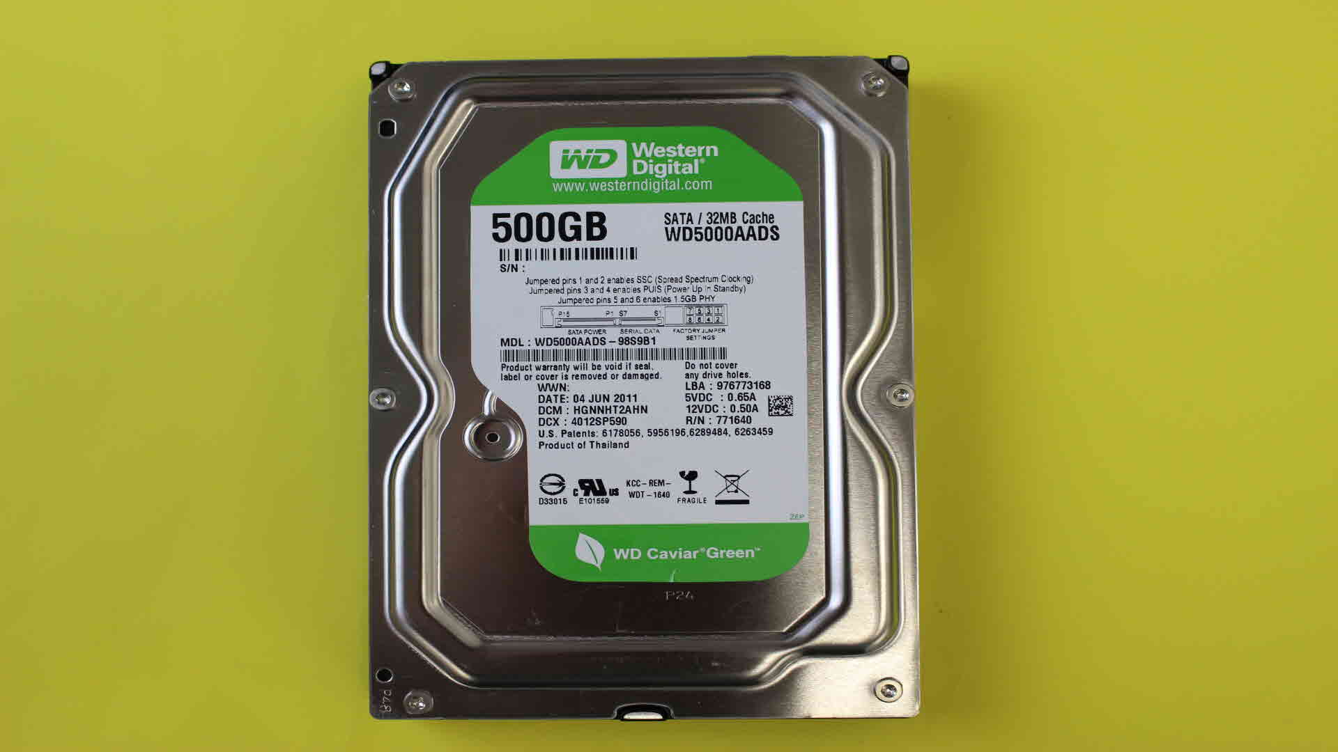 wd5000aads-98s9b1-recovery