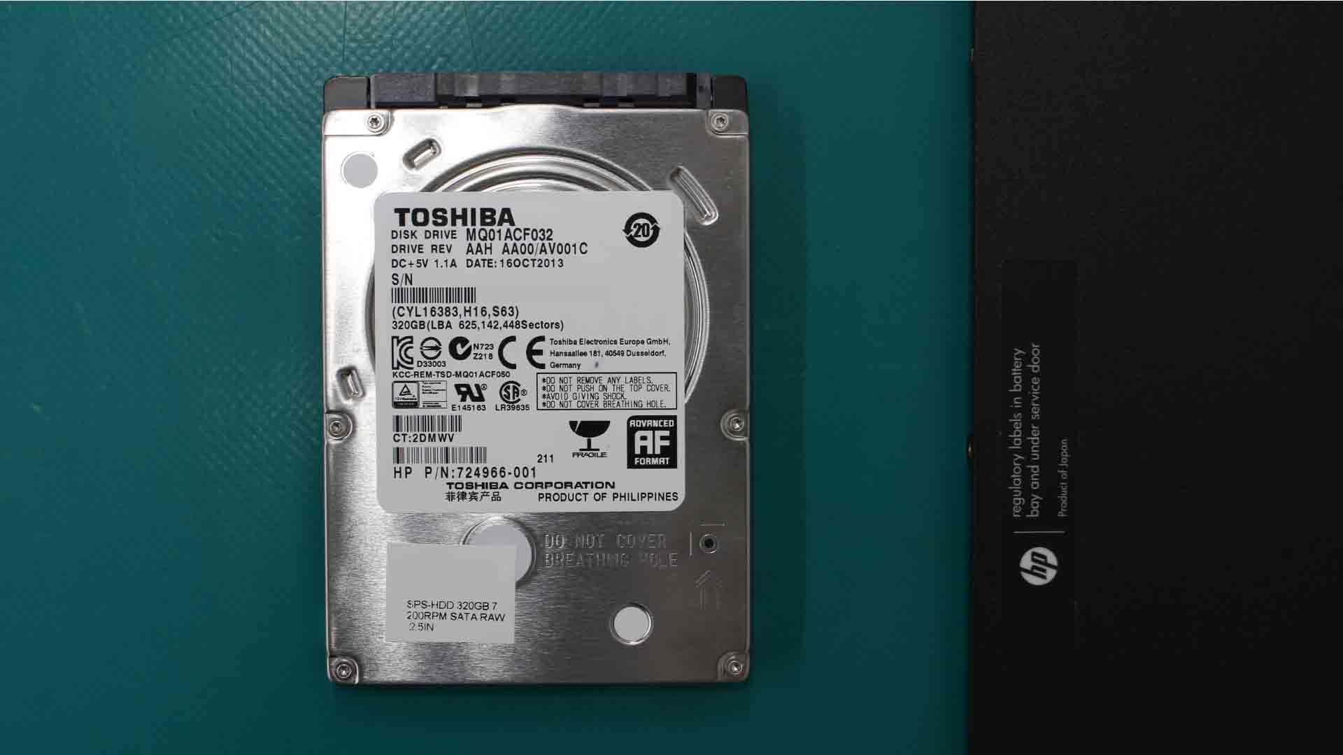 HDD モーター故障