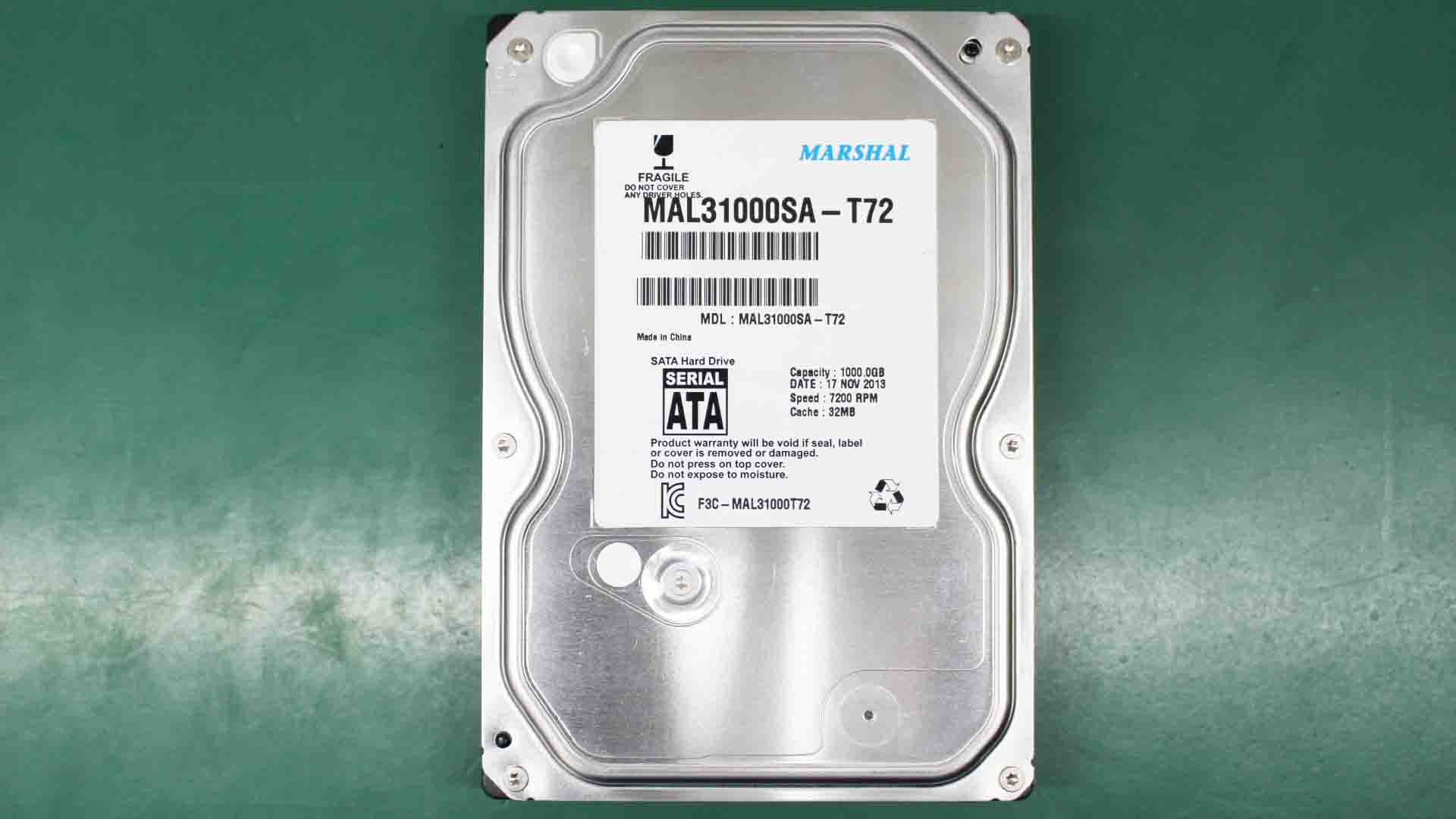 HDD モーター故障