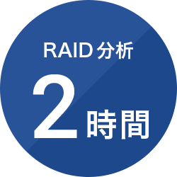 (3)RAID分析2時間