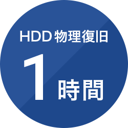 (1)HDD物理復旧1時間