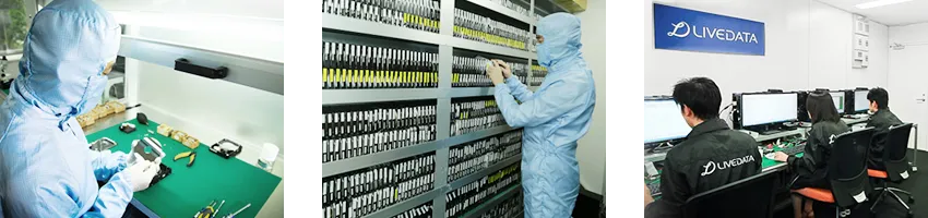 復旧作業施設写真